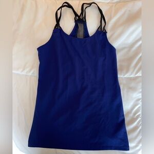 Fabletics Navy Blue Athletic Tank